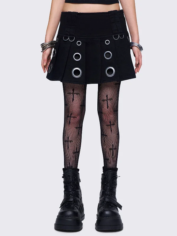 Vex Mini Skirt cashmere skirt soft