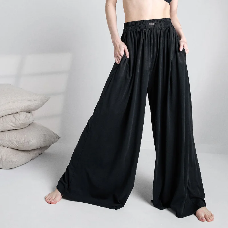 Organic Pima Wide Leg Pant Trendy Printed Leggings